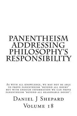 Book cover for Panentheism Addressing Philosophy's Responsibility