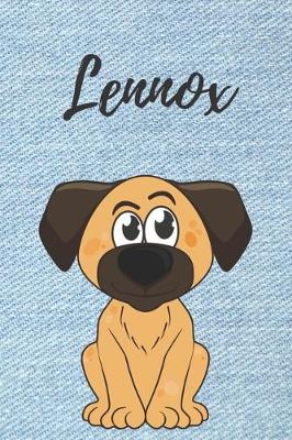 Book cover for Lennox Notizbuch Hunde / Malbuch / Tagebuch DIN A5