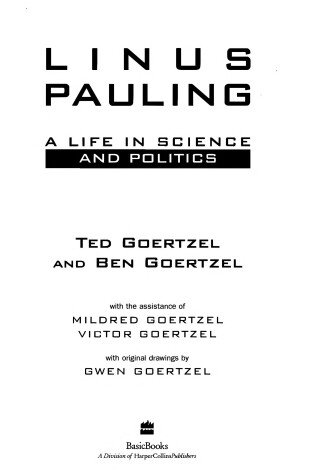 Cover of Linus Pauling