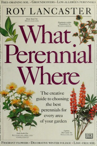 Cover of What Perennial Where