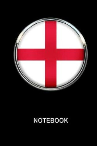 Cover of Notebook. England Flag Cover. Composition Notebook. College Ruled. 8.5 x 11. 120 Pages.