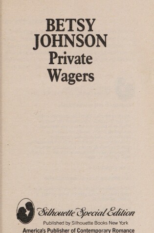 Cover of Private Wagers