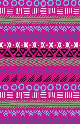 Book cover for Bullet Journal Tribal Art Pattern Pink