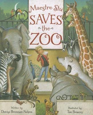 Book cover for Maestro Stu Saves the Zoo