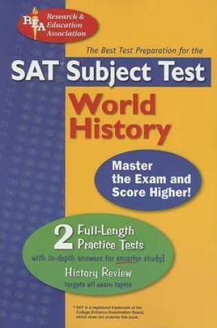 Cover of SAT Subject Test World History