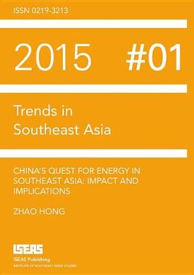 Book cover for China's Quest for Energy in Southeast Asia