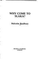 Cover of Why Come to Slaka?