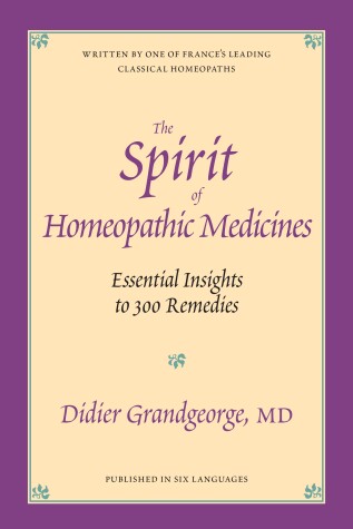 Book cover for The Spirit of Homeopathic Medicines