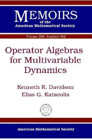 Cover of Operator Algebras for Multivariable Dynamics