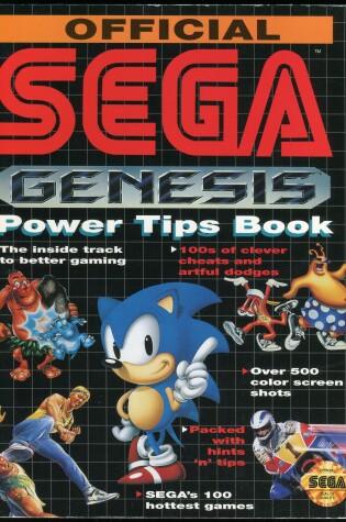 Cover of Official Sega Genesis Power Tips Book