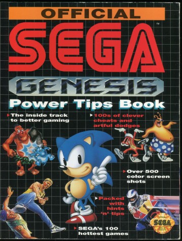 Book cover for Official Sega Genesis Power Tips Book