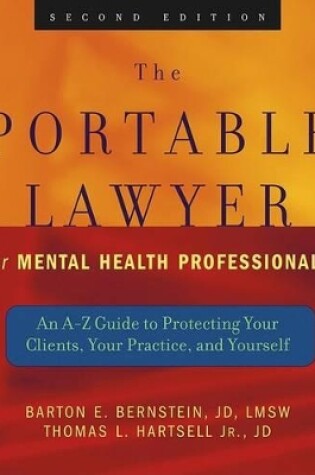 Cover of The Portable Lawyer for Mental Health Professionals