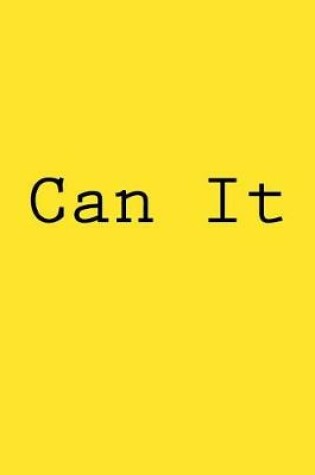 Cover of Can It