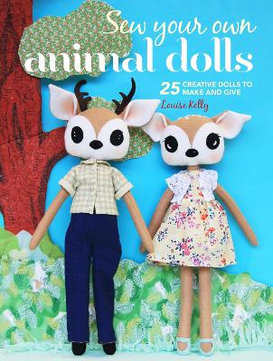 Book cover for Sew Your Own Animal Dolls