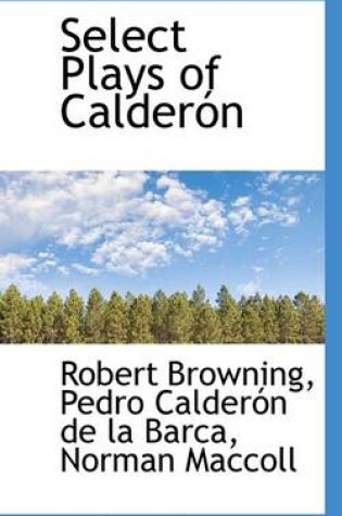 Cover of Select Plays of Calder N