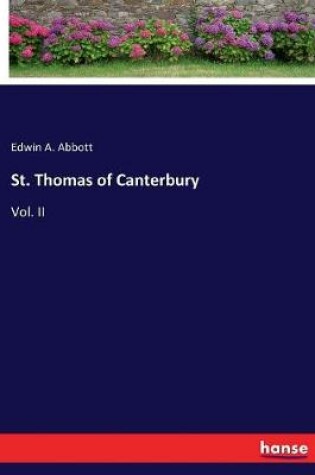 Cover of St. Thomas of Canterbury