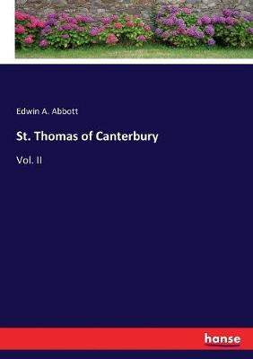 Book cover for St. Thomas of Canterbury