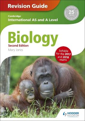 Book cover for Cambridge International AS/A Level Biology Revision Guide 2nd edition