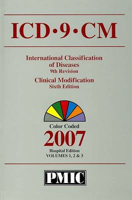 Book cover for ICD-9-CM 2007 Hospital/Payer Edition Vol 1, 2, 3