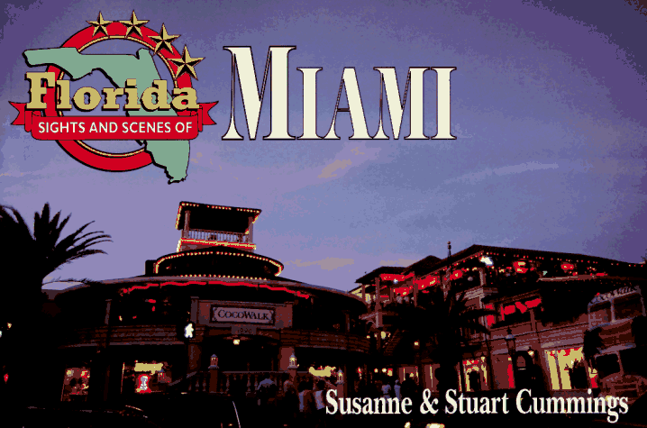 Cover of Florida Sights and Scenes of Miami