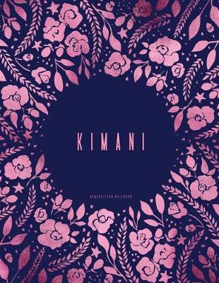 Book cover for Kimani - Composition Notebook