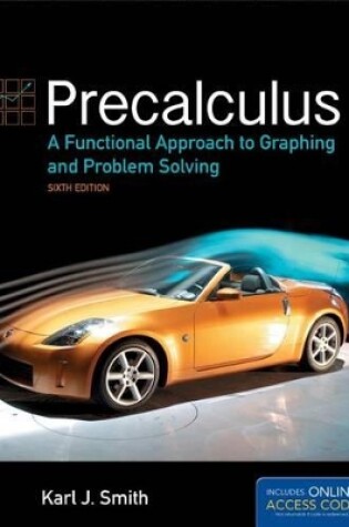 Cover of Precalculus: A Functional Approach to Graphing and Problem Solving