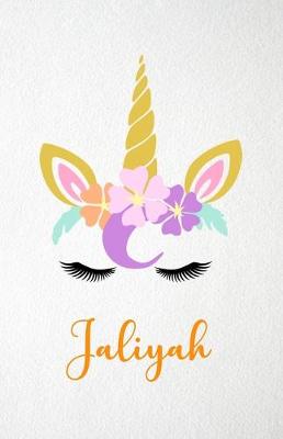 Book cover for Jaliyah A5 Lined Notebook 110 Pages