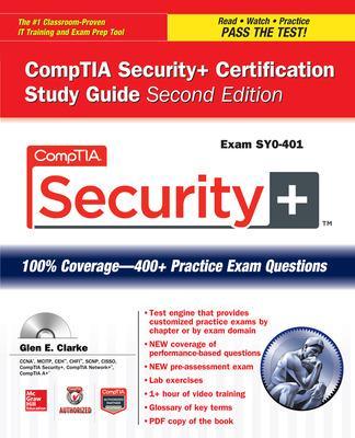 Cover of CompTIA Security+ Certification Study Guide, Second Edition (Exam SY0-401)