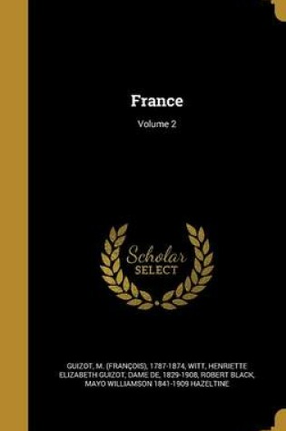 Cover of France; Volume 2