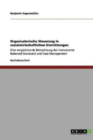 Cover of Organisatorische Steuerung in sozialwirtschaftlichen Einrichtungen