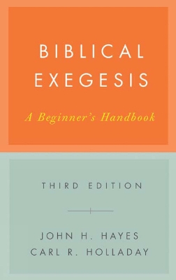 Book cover for Biblical Exegesis, Third Edition