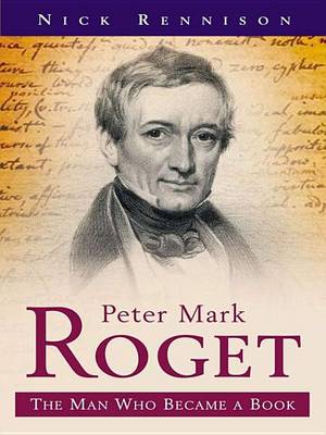 Book cover for Peter Mark Roget