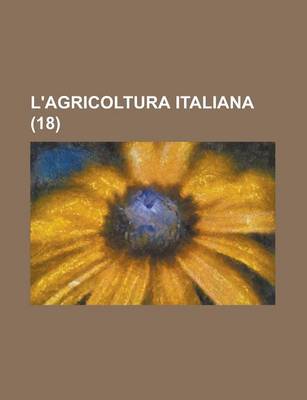 Book cover for L'Agricoltura Italiana (18 )