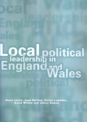 Book cover for Local Political Leadership in England and Wales