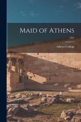 Cover of Maid of Athens; 1931