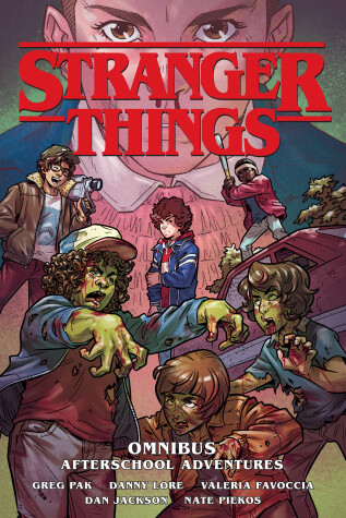 Book cover for Stranger Things Omnibus: Afterschool Adventures (Graphic Novel)
