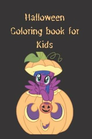 Cover of Halloween Coloring Book For Kids