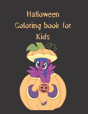 Book cover for Halloween Coloring Book For Kids