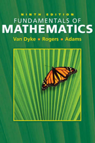 Cover of Fundamentals of Mathematics