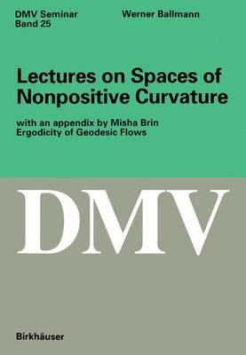 Book cover for Lectures on Spaces of Nonpositive Curvature