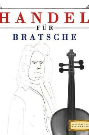 Cover of Handel fur Bratsche