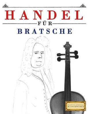 Book cover for Handel fur Bratsche