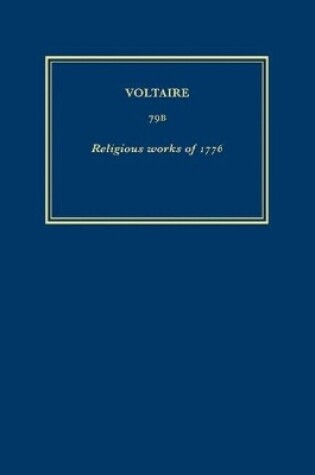 Cover of Complete Works of Voltaire 79B