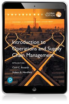 Book cover for (AUS)Access Card -- Pearson MyLab Operations Management with Pearson eText 2.0 for Introduction to Operations and Supply Chain Management, Global Edition