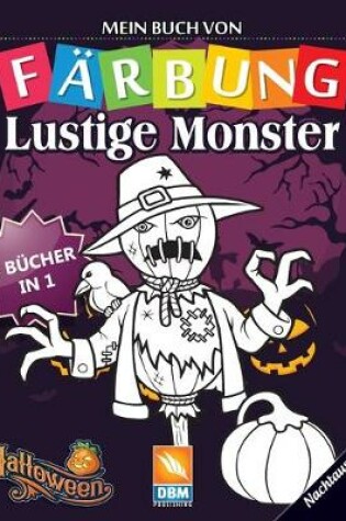 Cover of Lustige Monster - 4 bucher in 1 - Nachtausgabe