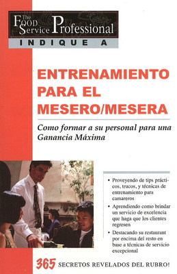 Book cover for Entrenamiento Para El Mesero/Mesera