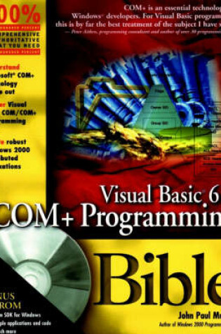 Cover of Visual Basic 6 COM+ Programming Bible