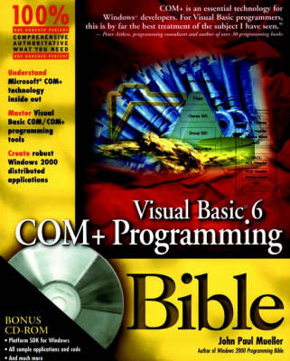Book cover for Visual Basic 6 COM+ Programming Bible