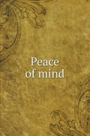 Cover of Peace of mind