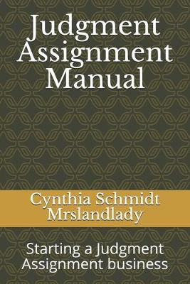 Book cover for Judgment Assignment Manual